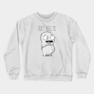 Funny Cartoon Monster Character Crewneck Sweatshirt